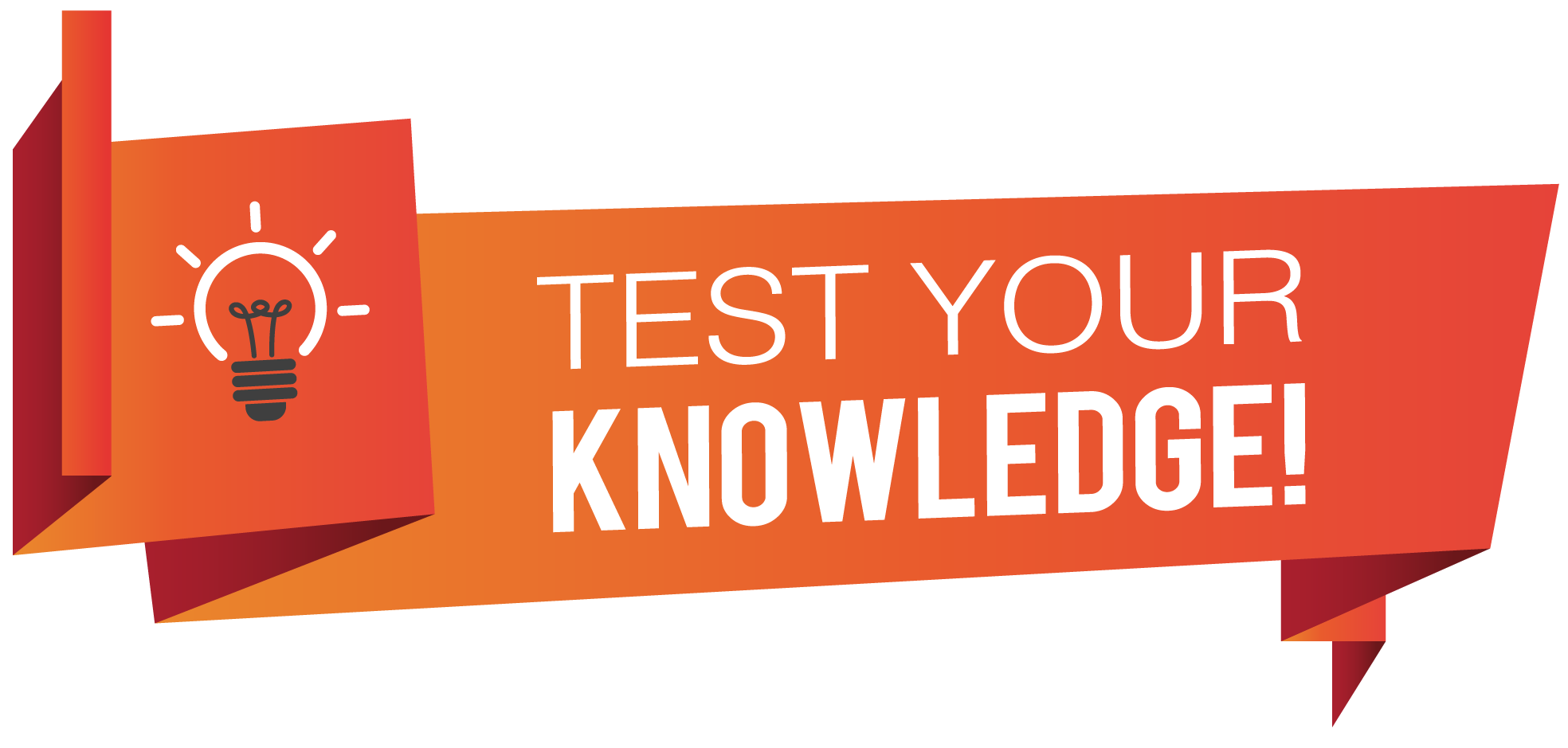 test your knowledge